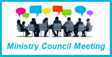 Monthly Ministry Council Meeting