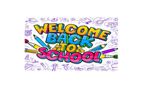 WELCOME BACK TO SCHOOL!